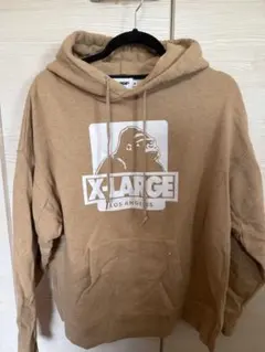 X-LARGE ベージュ　ゴリラプリント　M