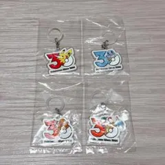 ポケモン 30周年　メタルチャームマスコット 4種セット　ガチャ