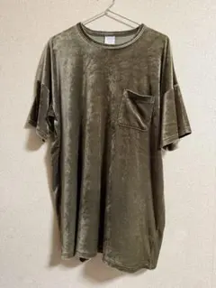 MISTERGENTLEMAN ベロア ポケットTシャツ Lのサムネイル