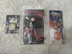 エヴァンゲリオン　グッズ　3点セット（ストラップ2点　メタルシート1点）