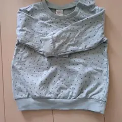 H&M オーガニックコットン ドット柄 トップス EUR 86