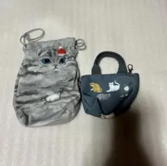 KALDI カルディネコミニバック おすわりネコ巾着 いいねは購入意思あるのみのサムネイル