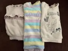 トレーナー　モコモコ3点セット　100cm前後