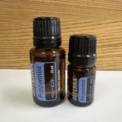 ドテラ ペパーミント 新品未使用2本セット 正規品 新品 未開封】15ml ペパーミントdoTERRAドテラ 2本セット