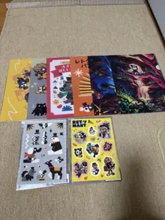 レトルト　レトロト　クリアファイル　ステッカー　マッキー