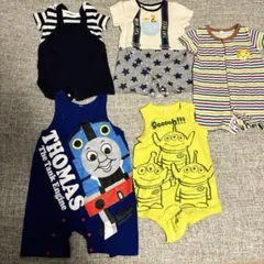 【バラ売り可】ベビー ロンパース カバーオール 5点セット