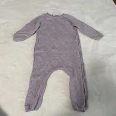 next baby薄紫 ニットロンパース 12-18mths