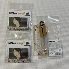ハイキュー!! アクリルスティック スクエア缶バッジ　角名倫太郎