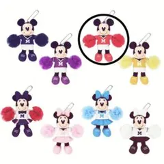 ディズニー チアCheer Together！　ぬいぐるみチャーム　赤ミッキー