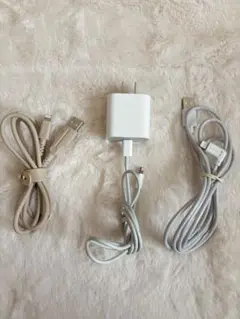 USB充電ケーブルとアダプターセット