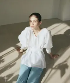 ELIN グリーンレーベルリラクシング 別注ブラウス