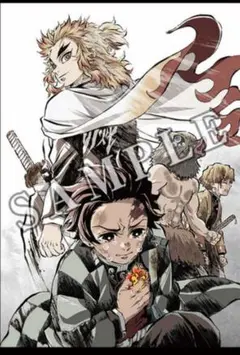 映画　劇場版　鬼滅の刃　無限列車編 入場者特典　第4弾　  メモリアルボード