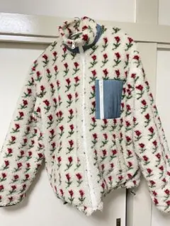 希少！ジュエティ　jo'uetie　花柄リバーシブルボアジャケット　M