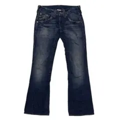 トゥルーレリジョン　JOEY　フレアデニム　USA製　W28