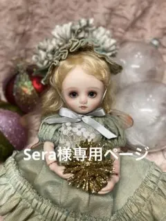 Sera様専用ページ　創作ビスクドール『flower fairy II 』