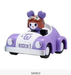 TWICE LOVELYS プルバックカーコレクション　ガチャ　新品　サナ