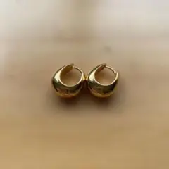 美品】Lilasミカヅキフープピアス K10 - メルカリ