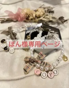 【ぽん様専用ページ】犬用ネックレス
