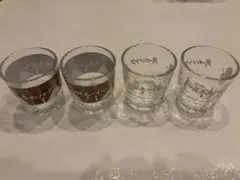 冬のソナタ ロゴ入りチャミスルグラス 4個セット 希少！値下げしました！