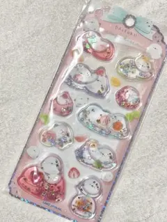 【正規品】シマエナガ　ウォーターインシール　ボンボンドロップシール