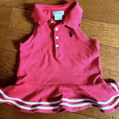 ラルフローレン　フレアタンクトップ　90 24M ワンピース　チュニックtシャツ