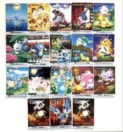 THE POKEMON WEEKLY ポケモンウイークリーカード　18枚セット