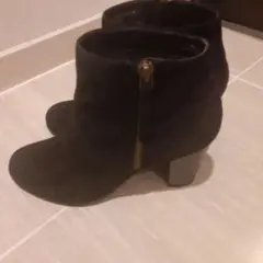 Cole Haan　コールハーン　スエード　黒　ブラック　22.5cm　ブーツ