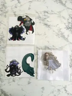 ディズニーヴィランズ　セガラッキーくじ　E賞　F賞　ヴァネッサ マレフィセント