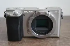 SONY α6000α E-mount ミラーレスカメラ シルバーレンズ