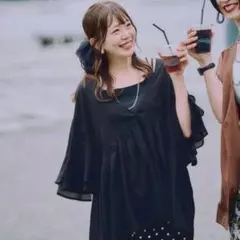 GLOBAL WORK あいり airi 切り替えギャザーブラウスのサムネイル