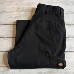 ミ*ク様 Dickies ブラック ワークパンツ 34×32 レギュラーゆるダボ