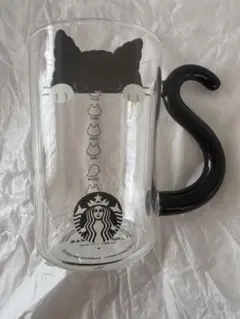 【新品】スターバックス　ハロウィン2025耐熱グラスマグキャット