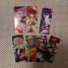 FGO 最終再臨展 画面編成風カード バーヴァンシー ミコケル セット