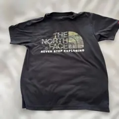 THE NORTH FACE カモフラージュ Tシャツ ブラック