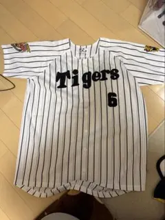 阪神タイガース 金本知憲 ユニフォーム 6サイズLL 優勝ワッペン付き
