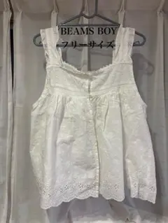 BEAMS BOY コットンキャミソール フリーサイズのサムネイル