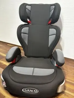 GRACO ジュニアシート ブラック×グレーのサムネイル