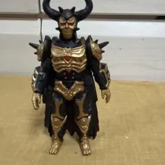 ソフビ人形 怪獣 フィギュア 黒金のサムネイル