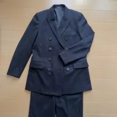 超美品UNIQLO C 黒 パンツスーツ セット