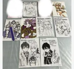 現実主義勇者の王国再記 ポストカード イラストカードセット