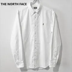 美品 THE NORTH FACE ロングスリーブヒムリッジシャツ XL 白