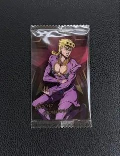 ジョジョの奇妙な冒険 ウエハース ジョルノ・ジョバァーナ