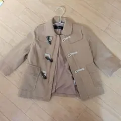 COMME CA ISM ダッフルコート 110A ベージュ