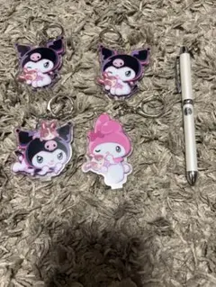 サンリオ マイメロディ クロミ アクリルキーホルダー 2個セット - メルカリ