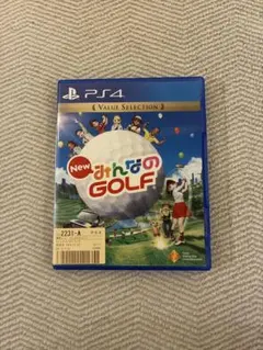美品【 NEW みんなのGOLF 】 PS4 みんゴル ゴルフ オンライン対戦