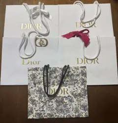 DIOR ショップ袋 ５枚セット 未使用品