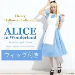不思議の国のアリス　アリス　衣装＋ウィッグセット　dハロ