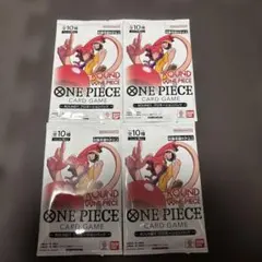 ワンピースカード ROUND1 プロモ 4パック 未開封