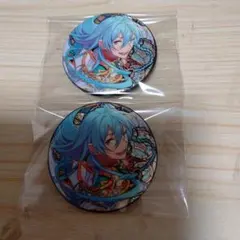 あんスタ　花の契約缶バッジ　日々樹渉　2点セット