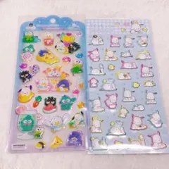 ぱぴだんぶい ドロップジェリーシール ポチャッコ ぷくっとシール